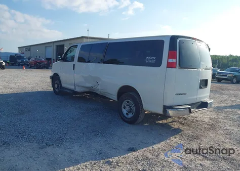 2020 Chevrolet Express Passenger Rwd 3500 Extended Wheelbase Lt z USA, uszkodzony, nr VIN 1GAZGPFG5L1173214